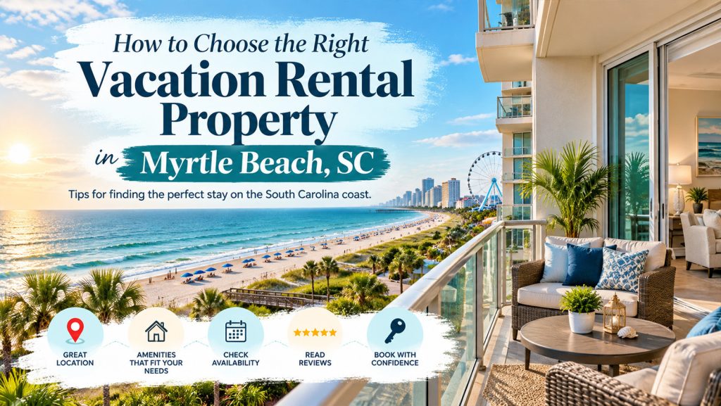 How to Choose the Right Vacation Rental Property in Myrtle Beach, SC