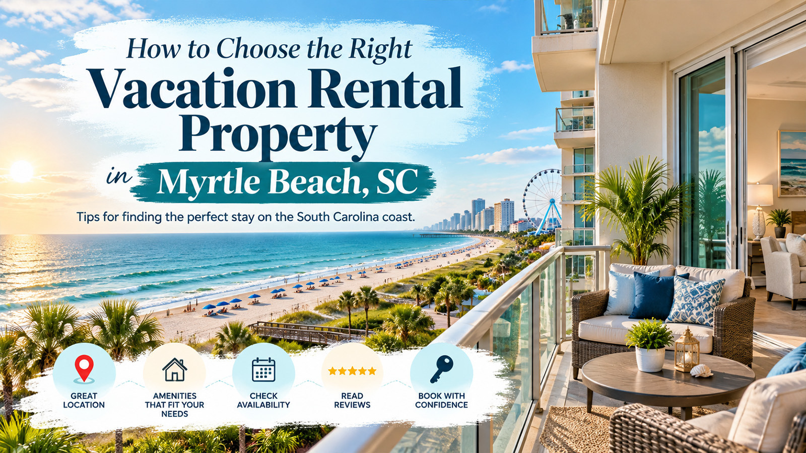 How to Choose the Right Vacation Rental Property in Myrtle Beach, SC